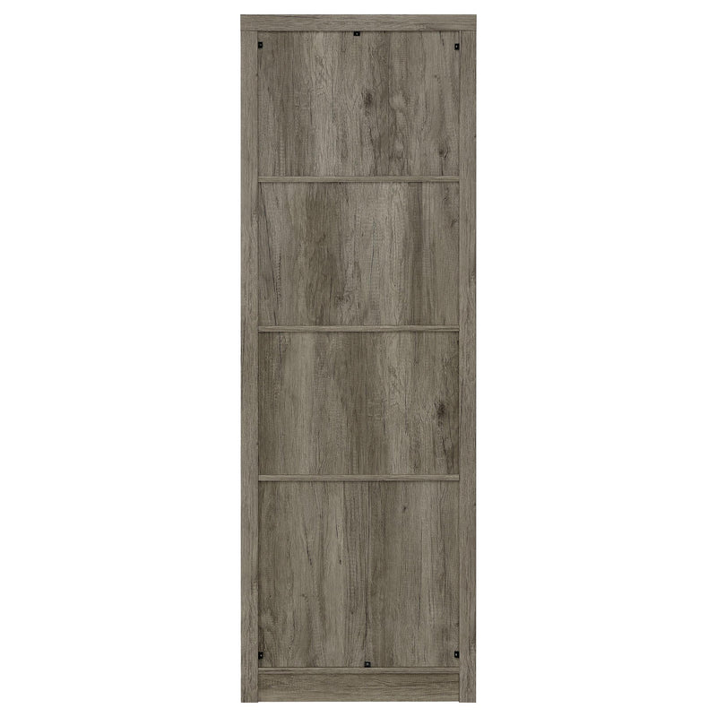 Coaster Furniture Burke 707726 3-shelf Engineered Wood Media Tower - Grey Driftwood IMAGE 7