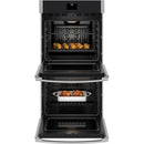  GE 27-inch Built-in Double Wall Oven with True European Convection Technology JKD5000SVSS IMAGE 2
