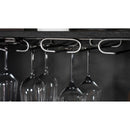  Coaster Furniture Borman 950318 2-door Home Bar Cabinet Wine Storage - Walnut and Black IMAGE 12
