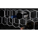  Coaster Furniture Borman 950318 2-door Home Bar Cabinet Wine Storage - Walnut and Black IMAGE 13