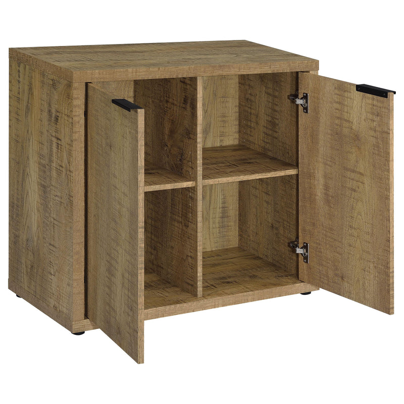 Coaster Furniture Pepita 950394 2-door Engineered Wood Accent Cabinet - Mango Brown IMAGE 3