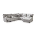 Signature Design by Ashley Acklen Place 93605S1 6 pc Power Reclining Sectional with Chaise IMAGE 1