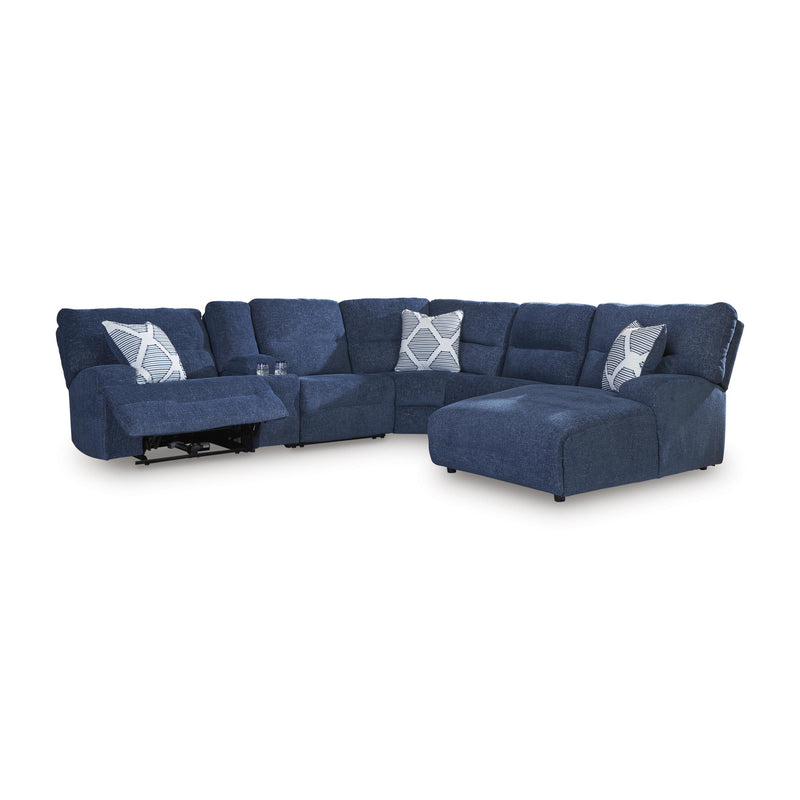 Signature Design by Ashley Acklen Place 93607S1 6 pc Power Reclining Sectional with Chaise IMAGE 1