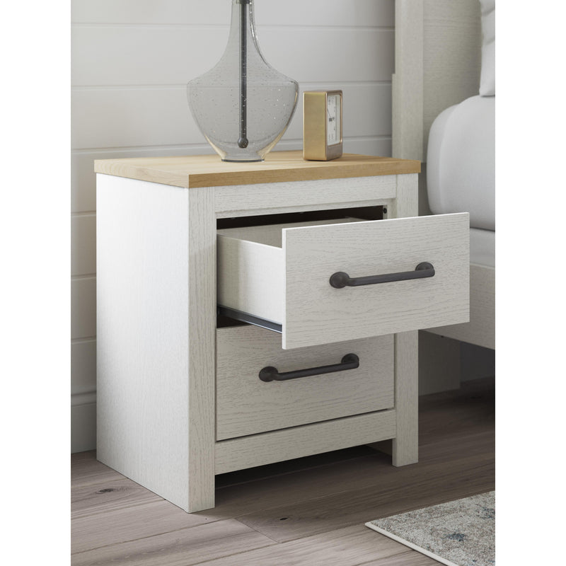  Benchcraft Linnocreek B3340-92 Two Drawer Night Stand IMAGE 8