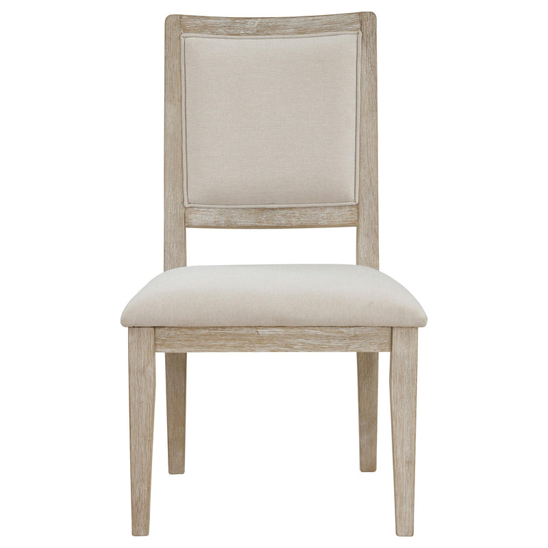 Coaster Furniture Trofello 123122 Cushioned Dining Side Chair - White Washed (Set of 2) IMAGE 2