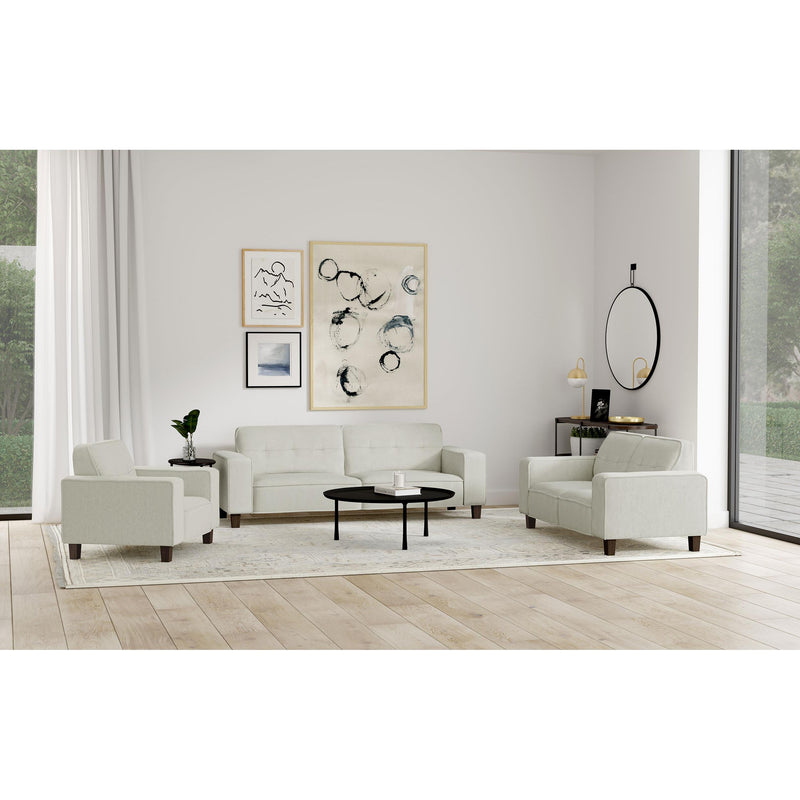  Coaster Furniture Deerhurst 509647 Upholstered Track Arm Tufted Sofa - Greige IMAGE 10