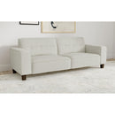  Coaster Furniture Deerhurst 509647 Upholstered Track Arm Tufted Sofa - Greige IMAGE 9