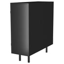  Coaster Furniture Dalia 950385 2-door Accent Storage Cabinet with Shelving - Black IMAGE 5
