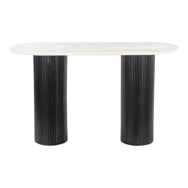 Zuo Izola 110230 Console Table - White & Black IMAGE 3