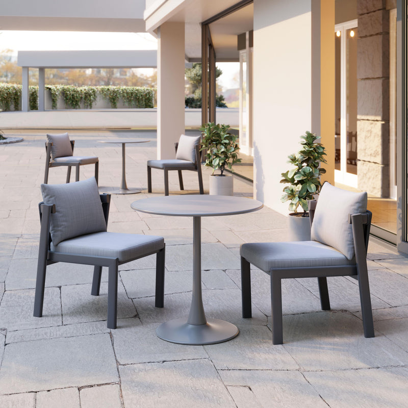 Zuo Soleil 704037 Dining Table - Grey IMAGE 6