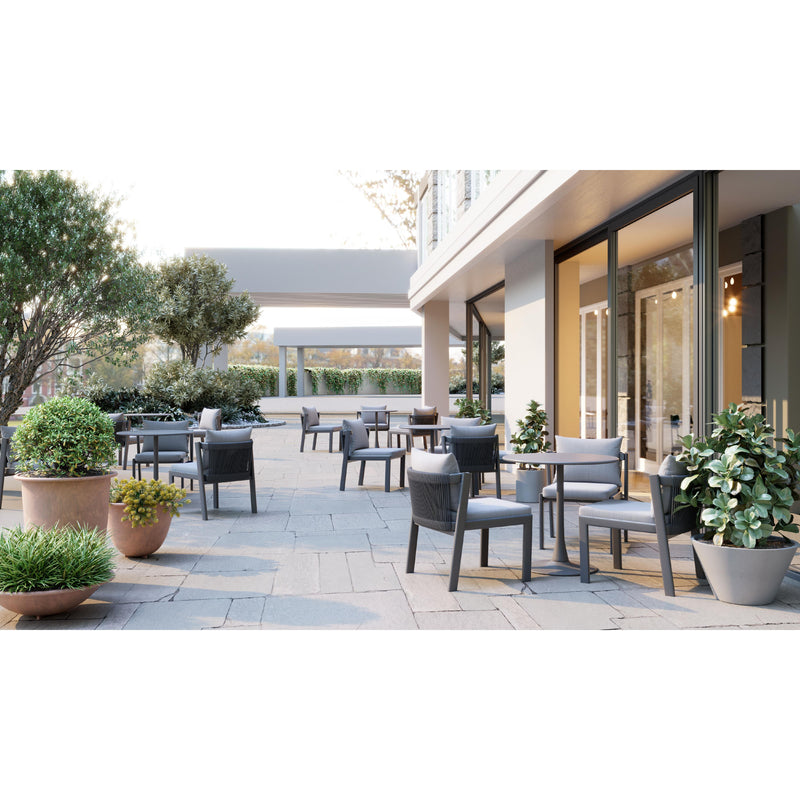 Zuo Soleil 704037 Dining Table - Grey IMAGE 7