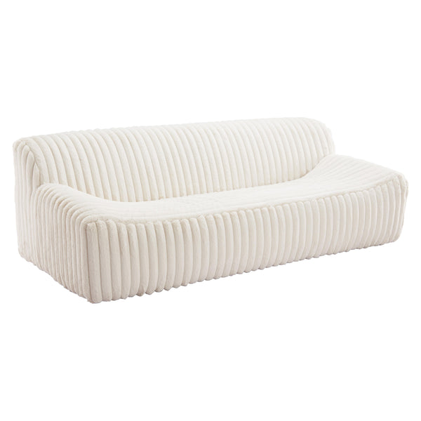 Zuo Osterbro 110277 Sofa - Cream IMAGE 1