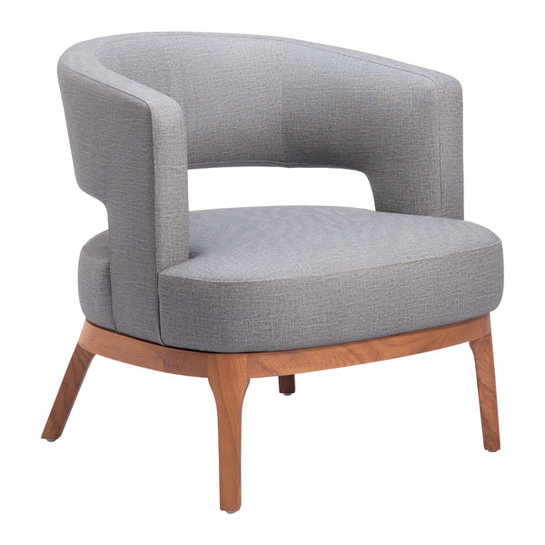 Zuo Penryn 110112 Accent Chair - Slate Grey IMAGE 1