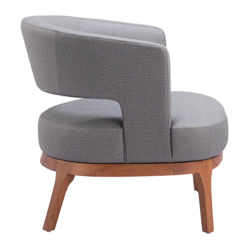 Zuo Penryn 110112 Accent Chair - Slate Grey IMAGE 2