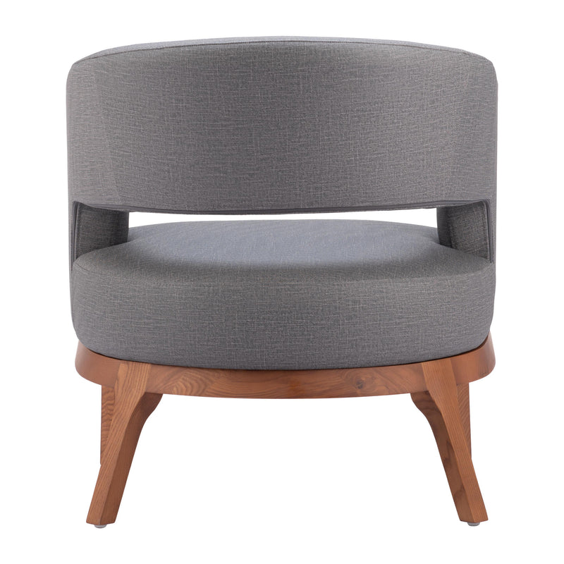 Zuo Penryn 110112 Accent Chair - Slate Grey IMAGE 4
