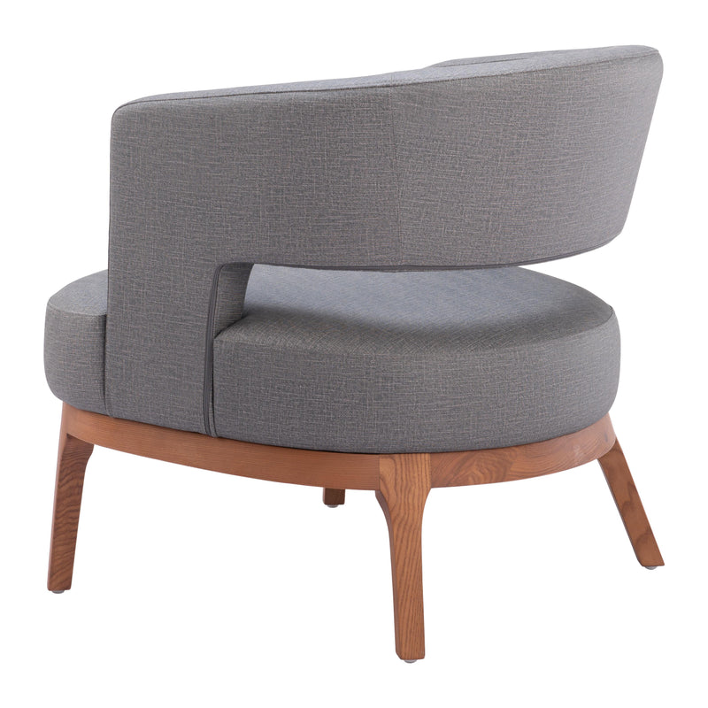 Zuo Penryn 110112 Accent Chair - Slate Grey IMAGE 5