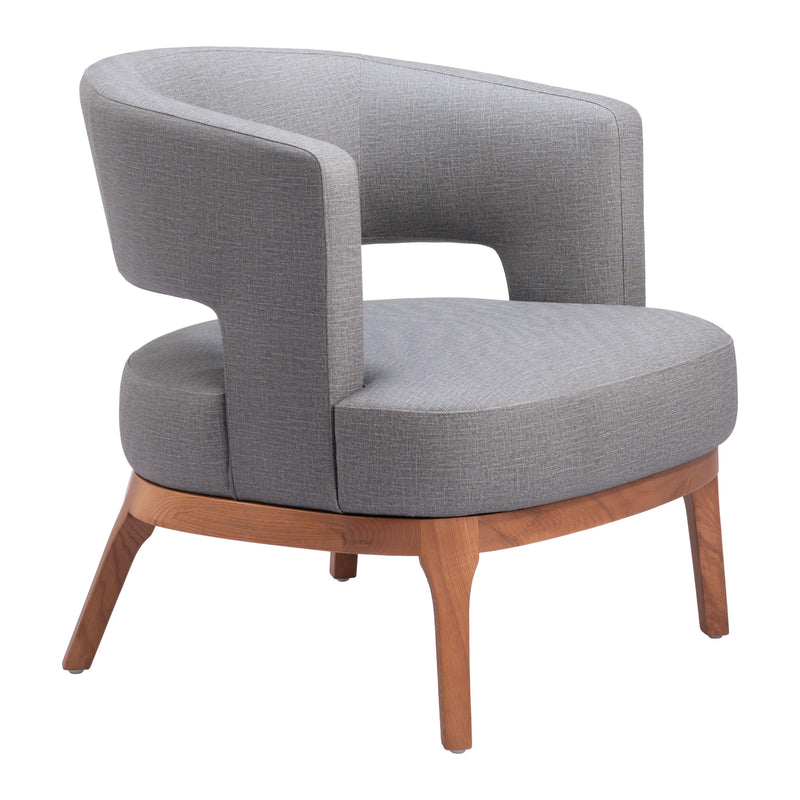 Zuo Penryn 110112 Accent Chair - Slate Grey IMAGE 6