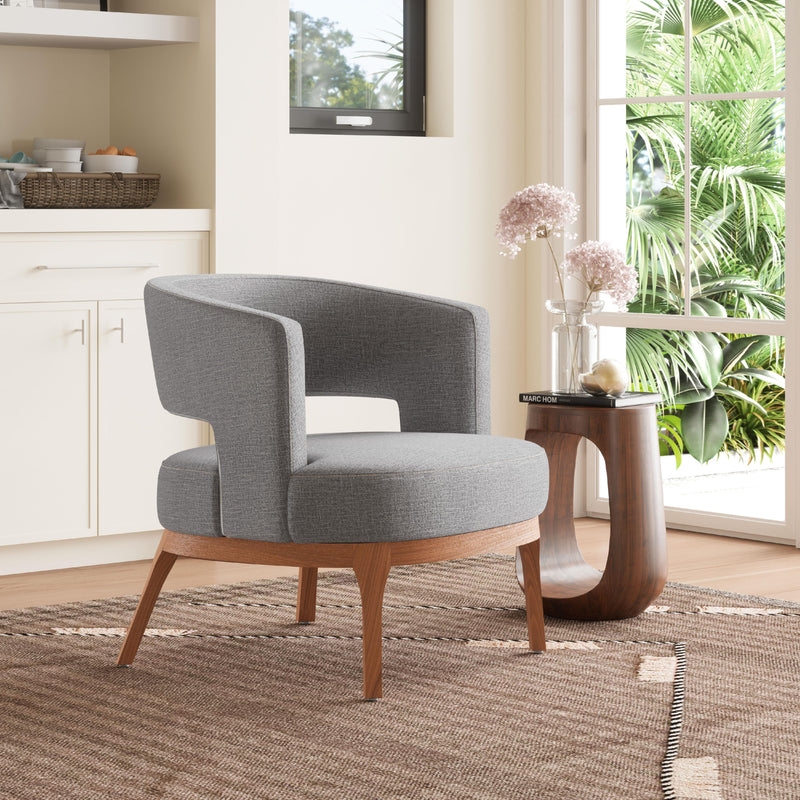 Zuo Penryn 110112 Accent Chair - Slate Grey IMAGE 8