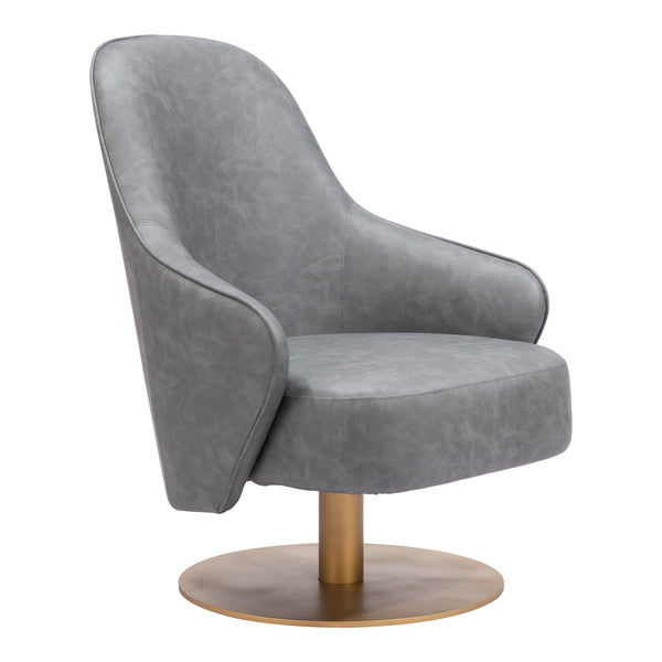 Zuo Withby 110107 Accent Chair - Grey IMAGE 1