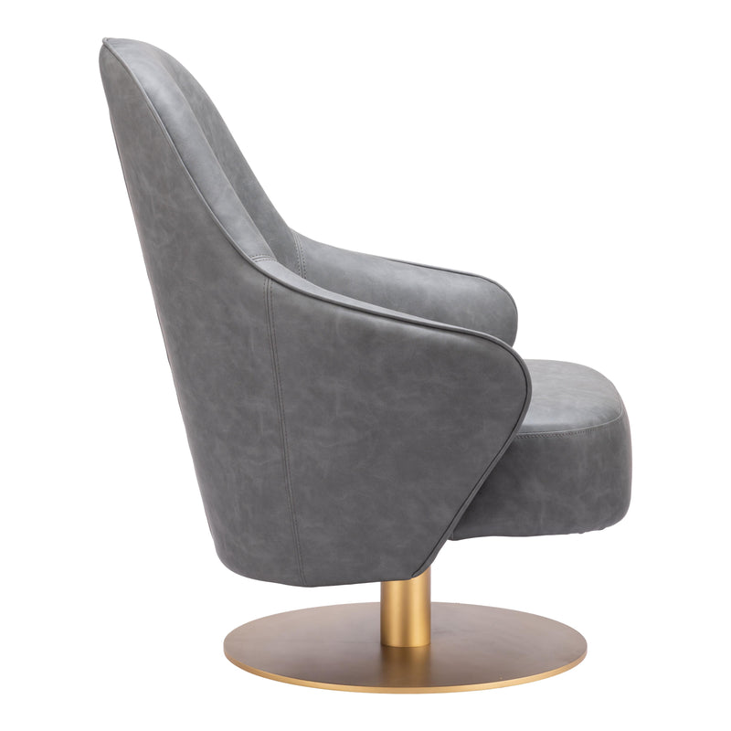 Zuo Withby 110107 Accent Chair - Grey IMAGE 2