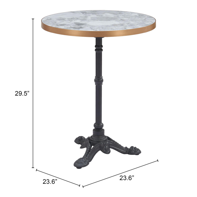 Zuo Gazebo 704052 Dining Table - Multicolor IMAGE 10