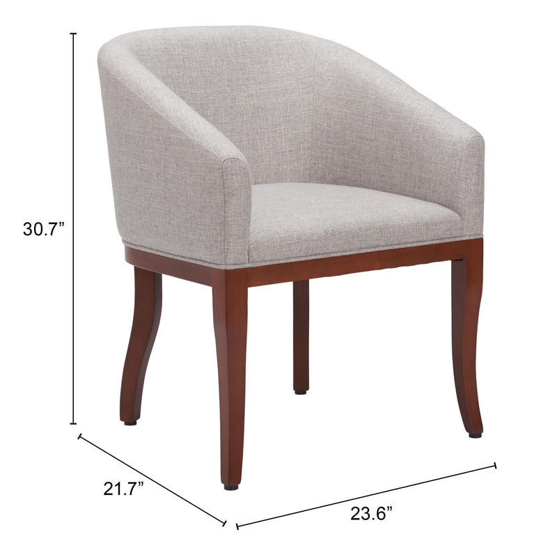 Zuo Serasa 109978 Dining Chair - Grey IMAGE 10