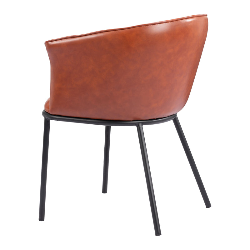 Zuo Garston 110176 Dining Chair - Brown IMAGE 5