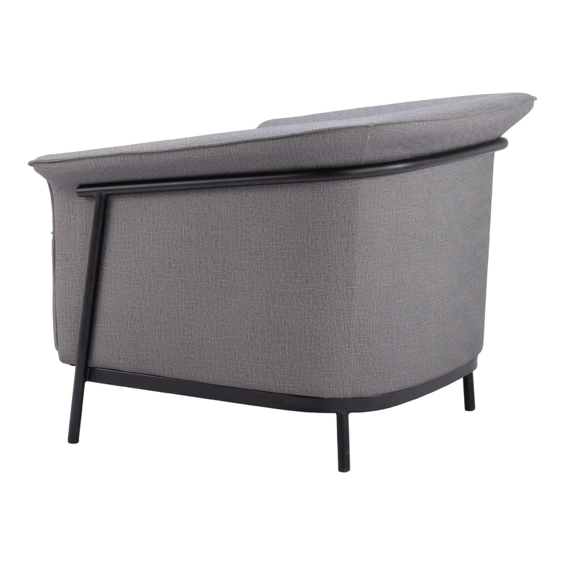 Zuo Burry 110116 Accent Chair - Slate Grey IMAGE 5