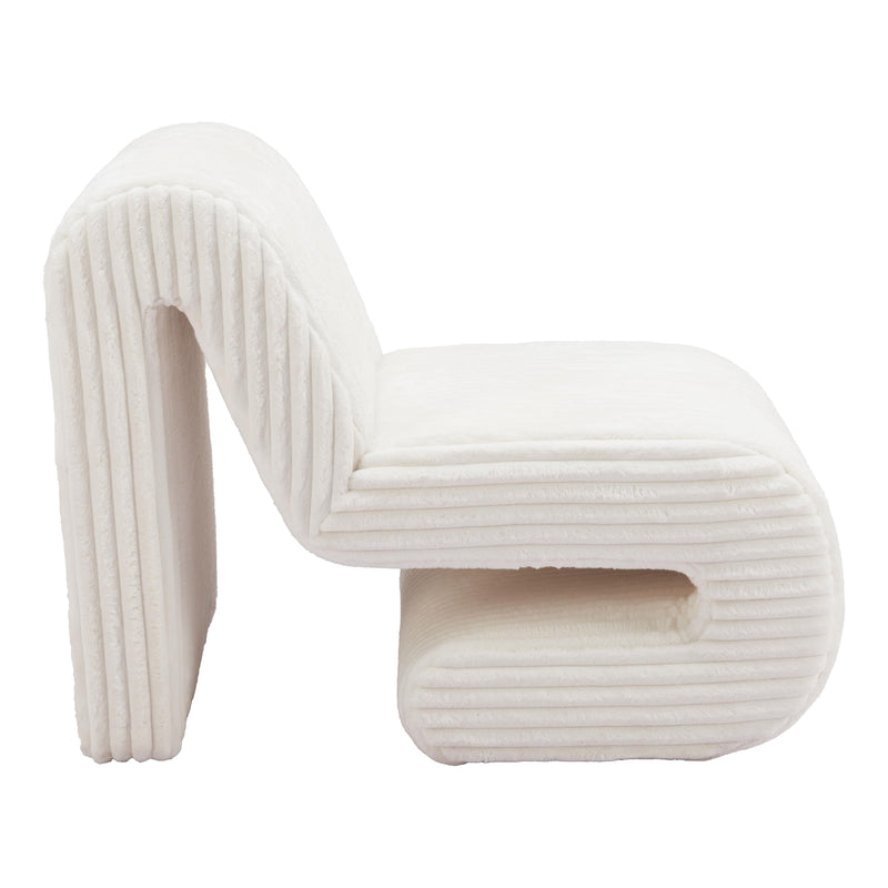 Zuo Opam 110283 Accent Chair - White IMAGE 2