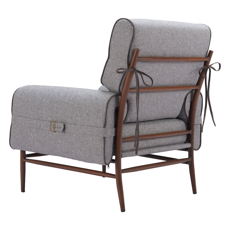 Zuo Klem 110205 Accent Chair - Grey IMAGE 5