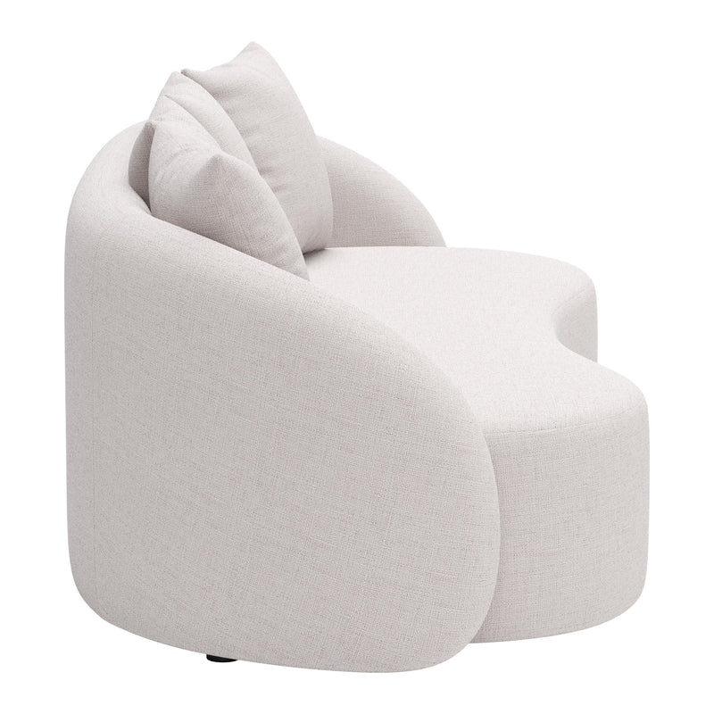 Zuo Sunny Isles 704018 Sofa - Beige IMAGE 2