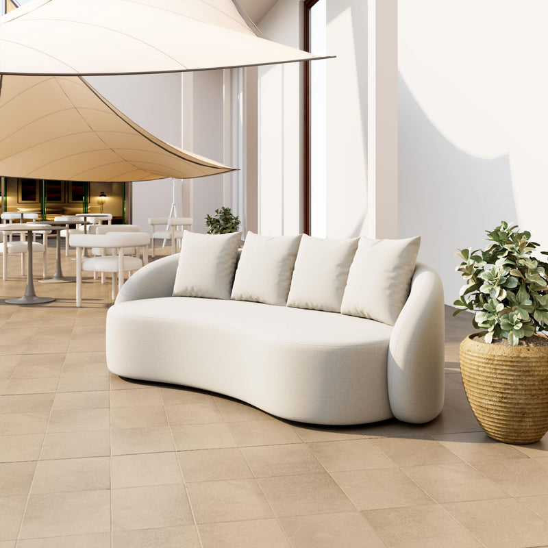 Zuo Sunny Isles 704018 Sofa - Beige IMAGE 8