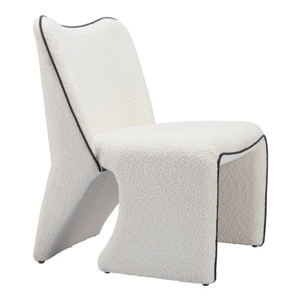 Zuo Novo 110201 Accent Chair - Ivory IMAGE 1