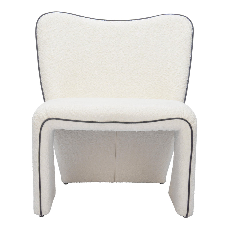 Zuo Novo 110201 Accent Chair - Ivory IMAGE 3