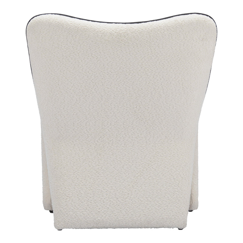 Zuo Novo 110201 Accent Chair - Ivory IMAGE 4