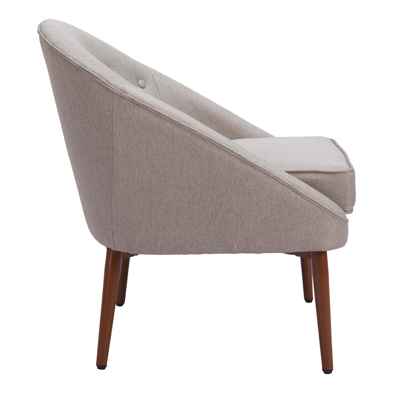 Zuo Carter 109876 Accent Chair - Grey IMAGE 2