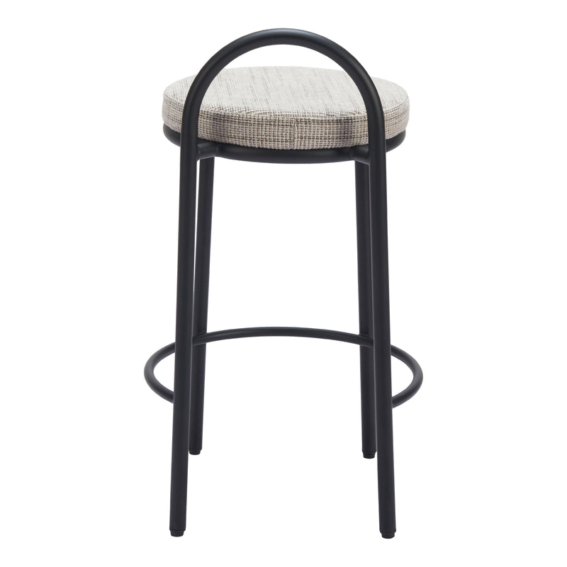Zuo Sisal 110096 Counter Stool - Beige Tweed IMAGE 4