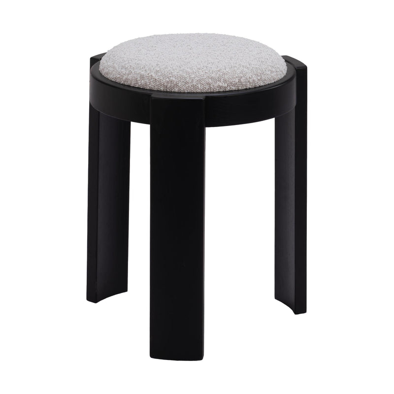 Zuo Banjul 109815 Ottoman - Misty Grey IMAGE 1