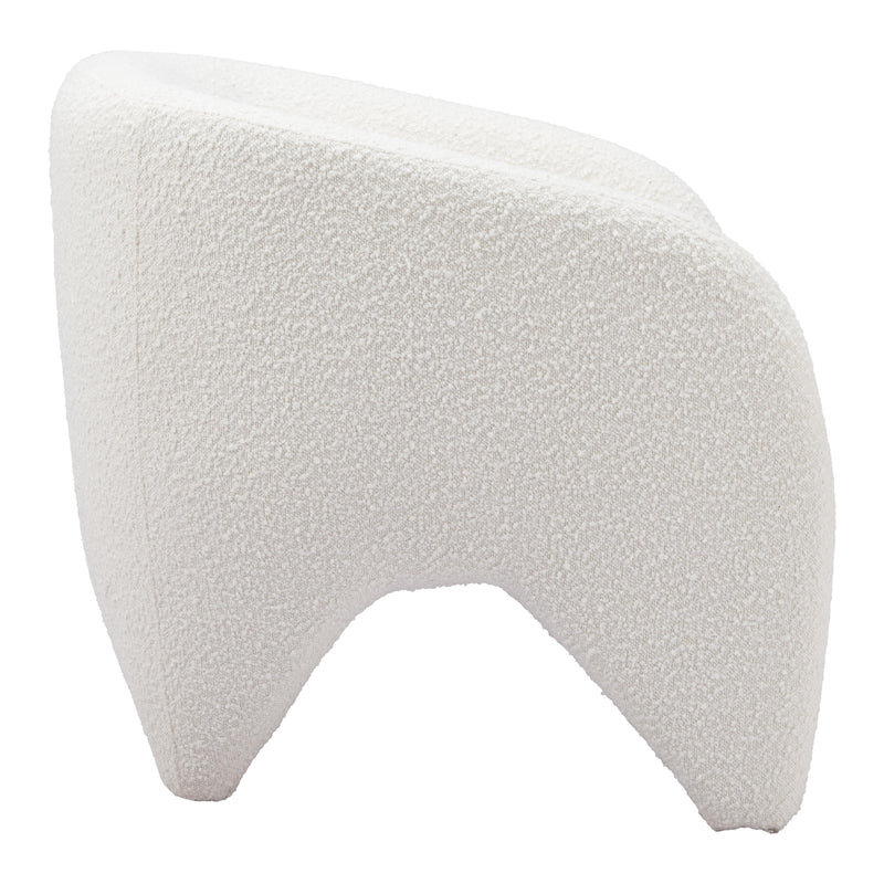 Zuo Lopta 110279 Accent Chair - White IMAGE 2
