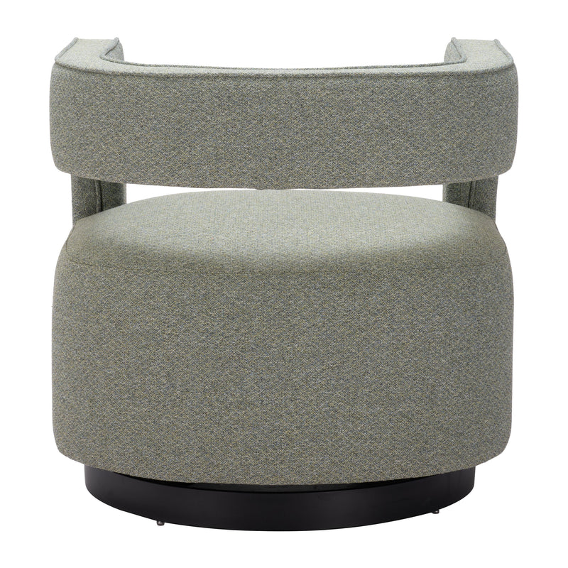 Zuo Turku 110013 Swivel Chair - Sage Green IMAGE 4