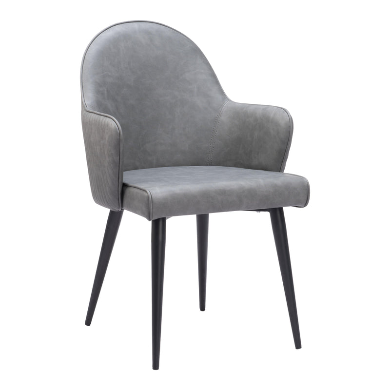 Zuo Silloth 110120 Dining Chair - Grey IMAGE 6