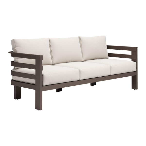 Zuo Bal Harbor 704041 Sofa - White IMAGE 1