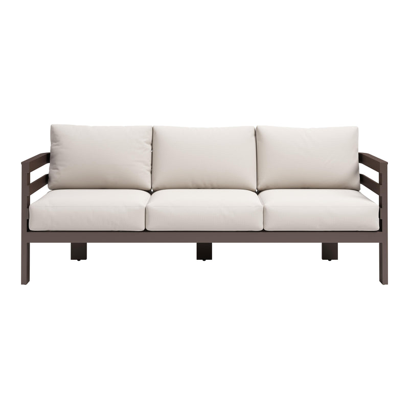 Zuo Bal Harbor 704041 Sofa - White IMAGE 3