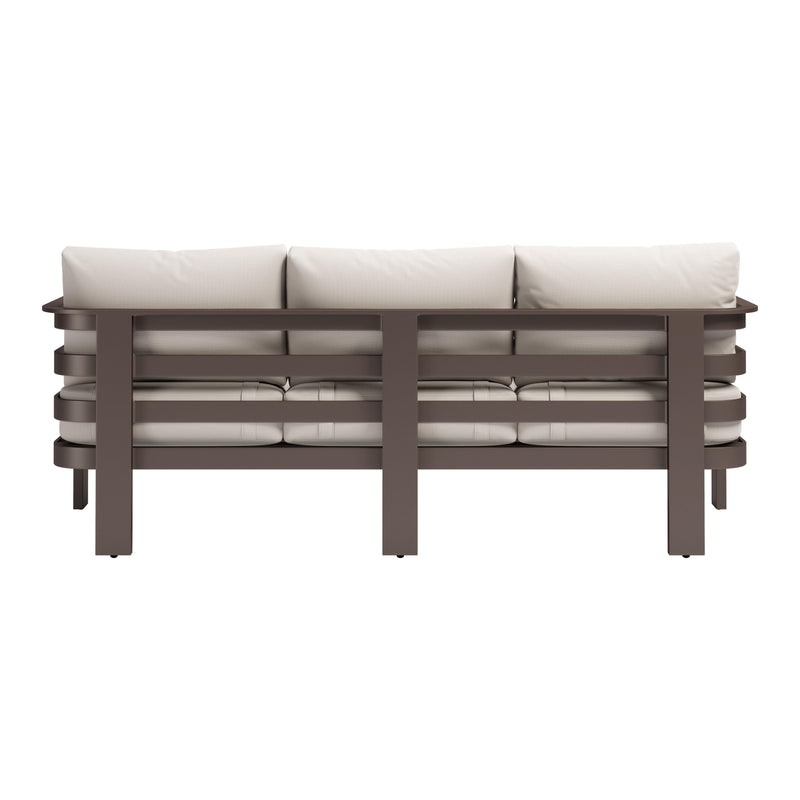 Zuo Bal Harbor 704041 Sofa - White IMAGE 4