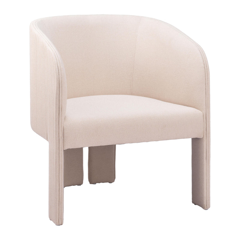 Zuo Hull 110106 Accent Chair - Beige IMAGE 6