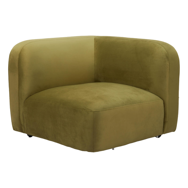 Zuo Biak 109996 Corner Chair - Green IMAGE 6