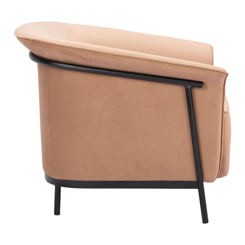 Zuo Burry 110117 Accent Chair - Tan IMAGE 2