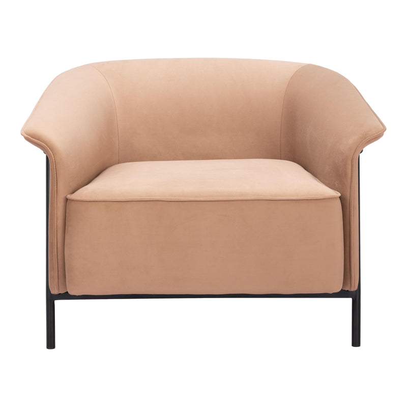 Zuo Burry 110117 Accent Chair - Tan IMAGE 3