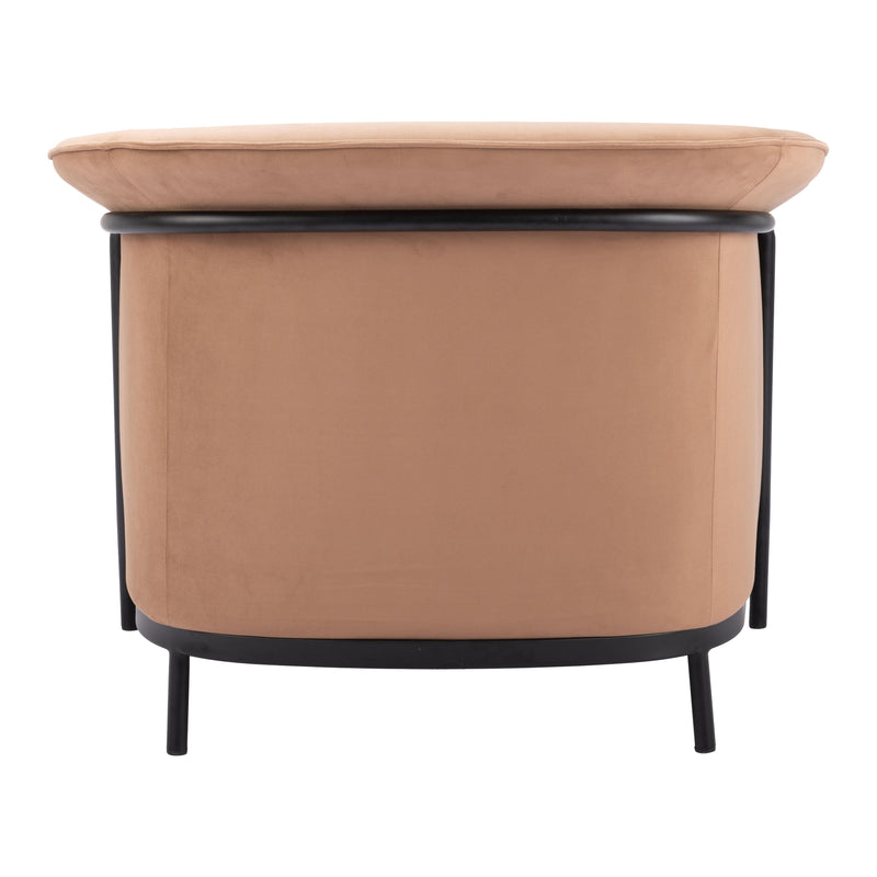 Zuo Burry 110117 Accent Chair - Tan IMAGE 4