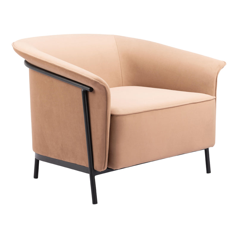 Zuo Burry 110117 Accent Chair - Tan IMAGE 6